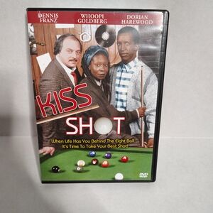 Kiss Shot Whoppi Goldberg Dvd  New Sealed Rare